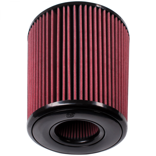 S&B CR-91002-BKJF Air Filter for Competitor Intakes AFE XX-91002 Oiled Cotton Cleanable Red S&B - Truck Part Superstore