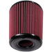 S&B CR-91002-BKJF Air Filter for Competitor Intakes AFE XX-91002 Oiled Cotton Cleanable Red S&B - Truck Part Superstore