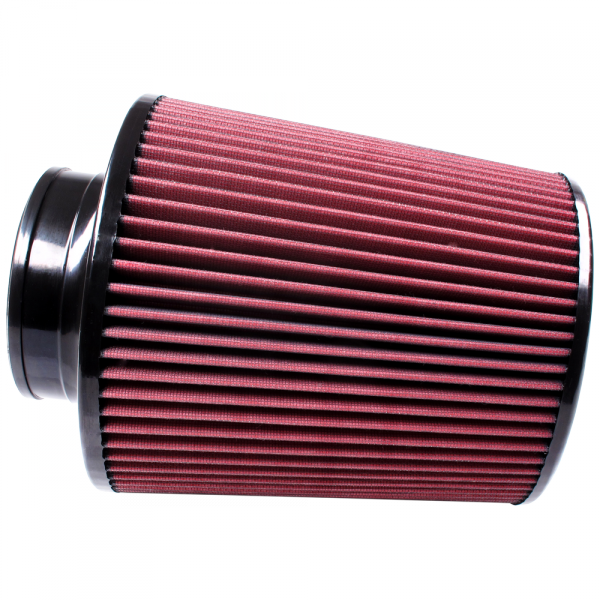 S&B CR-91002-BKJF Air Filter for Competitor Intakes AFE XX-91002 Oiled Cotton Cleanable Red S&B - Truck Part Superstore