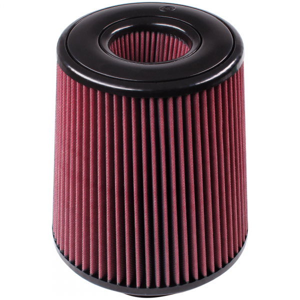 S&B CR-91002-BKJF Air Filter for Competitor Intakes AFE XX-91002 Oiled Cotton Cleanable Red S&B - Truck Part Superstore
