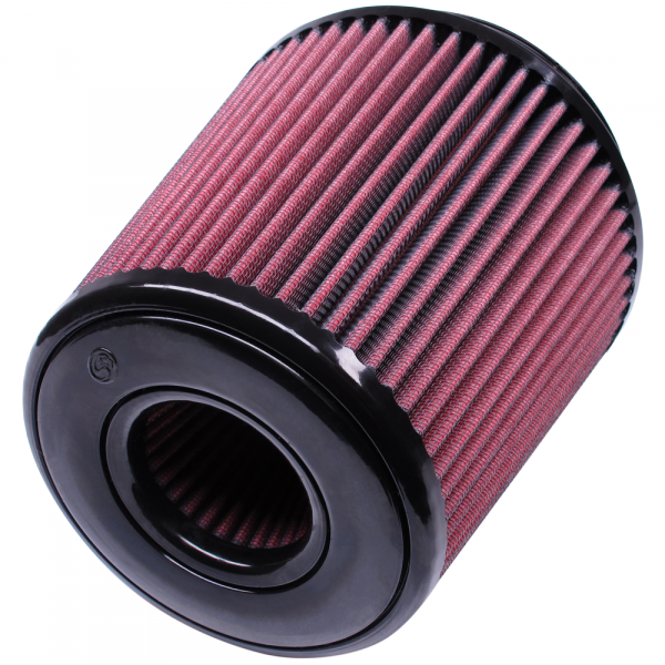 S&B CR-91031-BKJF Air Filter for Competitor Intakes AFE XX-91031 Oiled Cotton Cleanable Red S&B - Truck Part Superstore