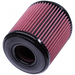 S&B CR-91031-BKJF Air Filter for Competitor Intakes AFE XX-91031 Oiled Cotton Cleanable Red S&B - Truck Part Superstore