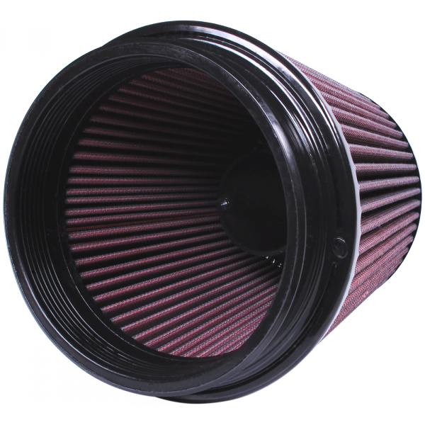 S&B CR-91031-BKJF Air Filter for Competitor Intakes AFE XX-91031 Oiled Cotton Cleanable Red S&B - Truck Part Superstore