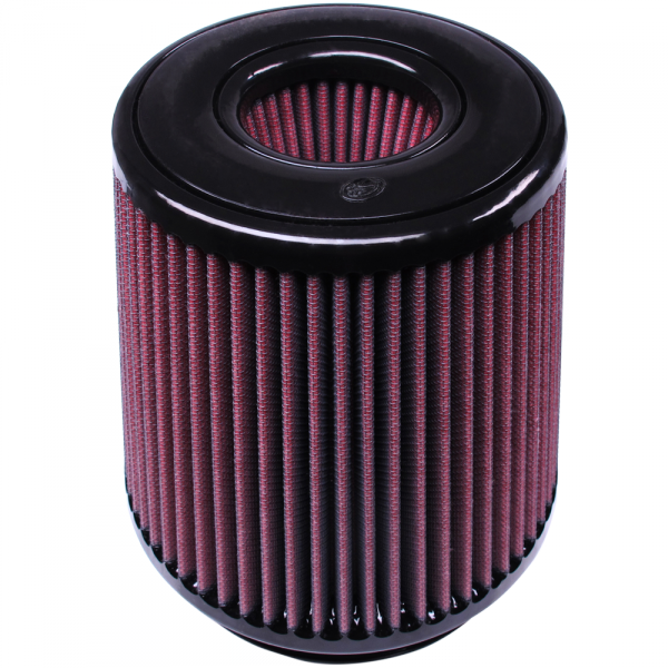 S&B CR-91031-BKJF Air Filter for Competitor Intakes AFE XX-91031 Oiled Cotton Cleanable Red S&B - Truck Part Superstore