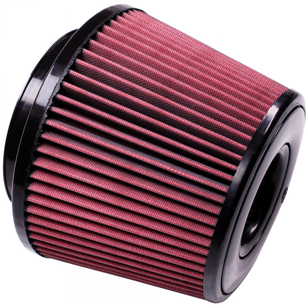 S&B CR-91035-BKJF Air Filter for Competitor Intakes AFE XX-91035 Oiled Cotton Cleanable Red S&B - Truck Part Superstore