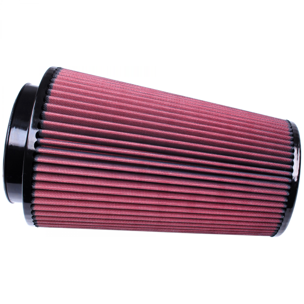S&B CR-91036-BKJF Air Filter for Competitor Intakes AFE XX-91036 Oiled Cotton Cleanable Red S&B - Truck Part Superstore