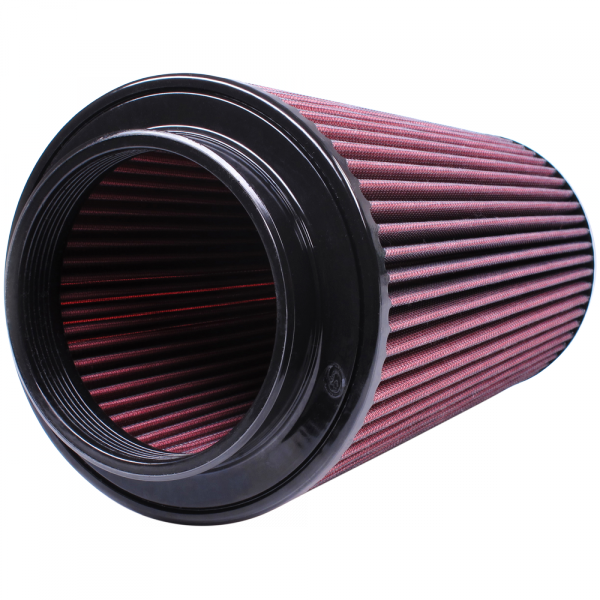 S&B CR-91036-BKJF Air Filter for Competitor Intakes AFE XX-91036 Oiled Cotton Cleanable Red S&B - Truck Part Superstore