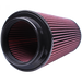 S&B CR-91036-BKJF Air Filter for Competitor Intakes AFE XX-91036 Oiled Cotton Cleanable Red S&B - Truck Part Superstore
