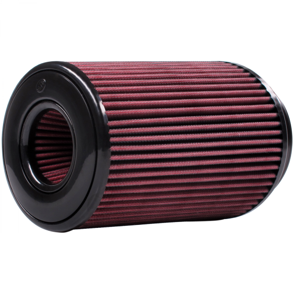 S&B CR-91039-BKJF Air Filter for Competitor Intakes AFE XX-91039 Oiled Cotton Cleanable Red S&B - Truck Part Superstore