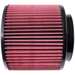 S&B CR-91046-BKJF Air Filter for Competitor Intakes AFE XX-91046 Oiled Cotton Cleanable Red S&B - Truck Part Superstore