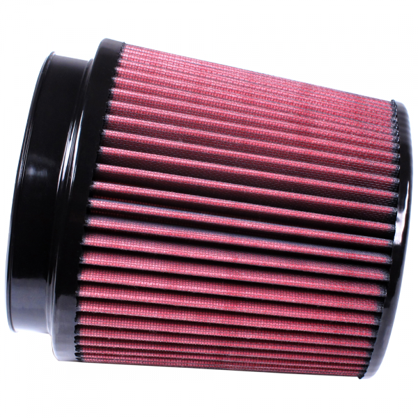 S&B CR-91050-BKJF Air Filter for Competitor Intakes AFE XX-91050 Oiled Cotton Cleanable Red S&B - Truck Part Superstore