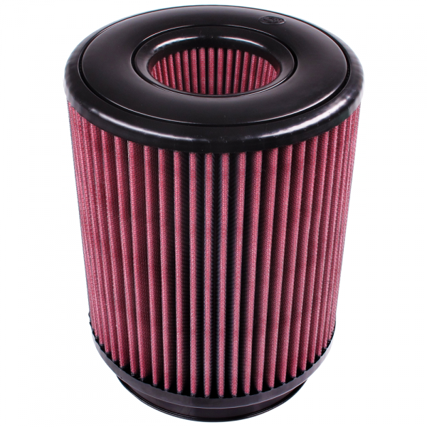 S&B CR-91051-BKJF Air Filter for Competitor Intakes AFE XX-91051 Oiled Cotton Cleanable Red S&B - Truck Part Superstore