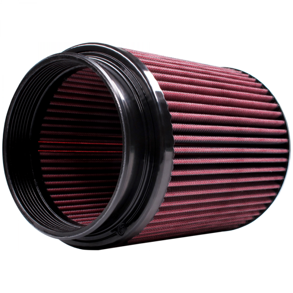 S&B CR-91051-BKJF Air Filter for Competitor Intakes AFE XX-91051 Oiled Cotton Cleanable Red S&B - Truck Part Superstore