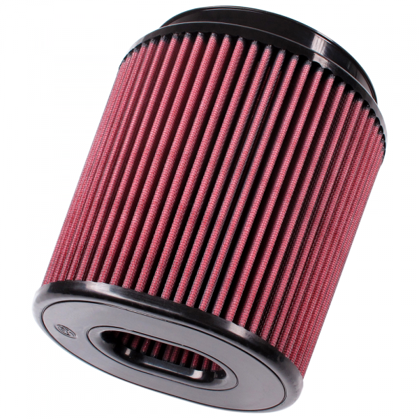 S&B CR-91053-BKJF Air Filter for Competitor Intakes AFE XX-91053 Oiled Cotton Cleanable Red S&B - Truck Part Superstore