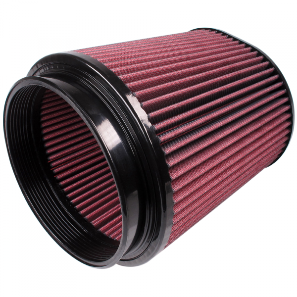 S&B CR-91053-BKJF Air Filter for Competitor Intakes AFE XX-91053 Oiled Cotton Cleanable Red S&B - Truck Part Superstore