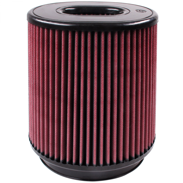 S&B CR-91053-BKJF Air Filter for Competitor Intakes AFE XX-91053 Oiled Cotton Cleanable Red S&B - Truck Part Superstore