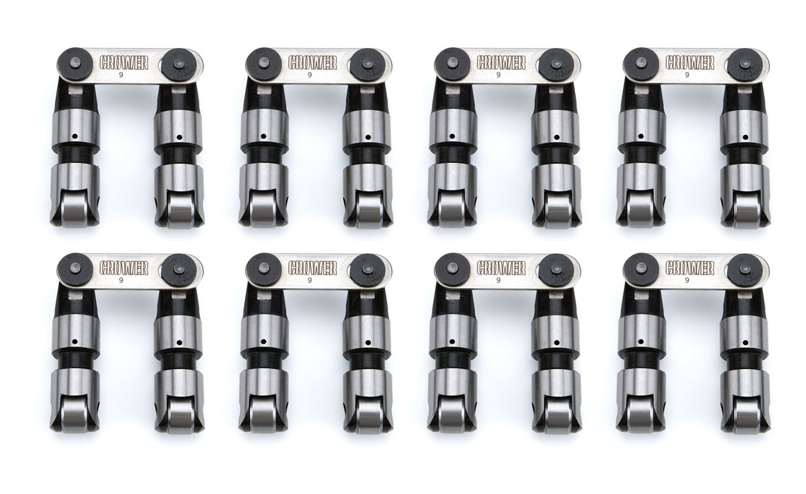 CROWER 66215H-16 Roller Lifters - SBF w/Hi-Pressure Pin Oiling