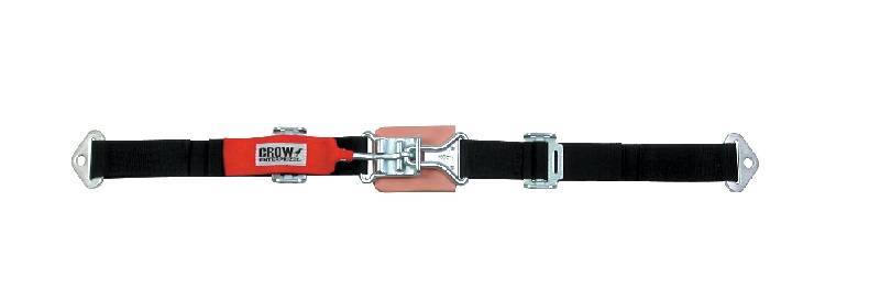 CROW SAFETY GEAR 11504 Seat Belt Latch And Link Bolt In Black