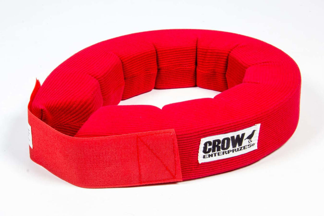 CROW SAFETY GEAR 20162 Neck Collar Knitted 360 Degree Red SFI 3.3