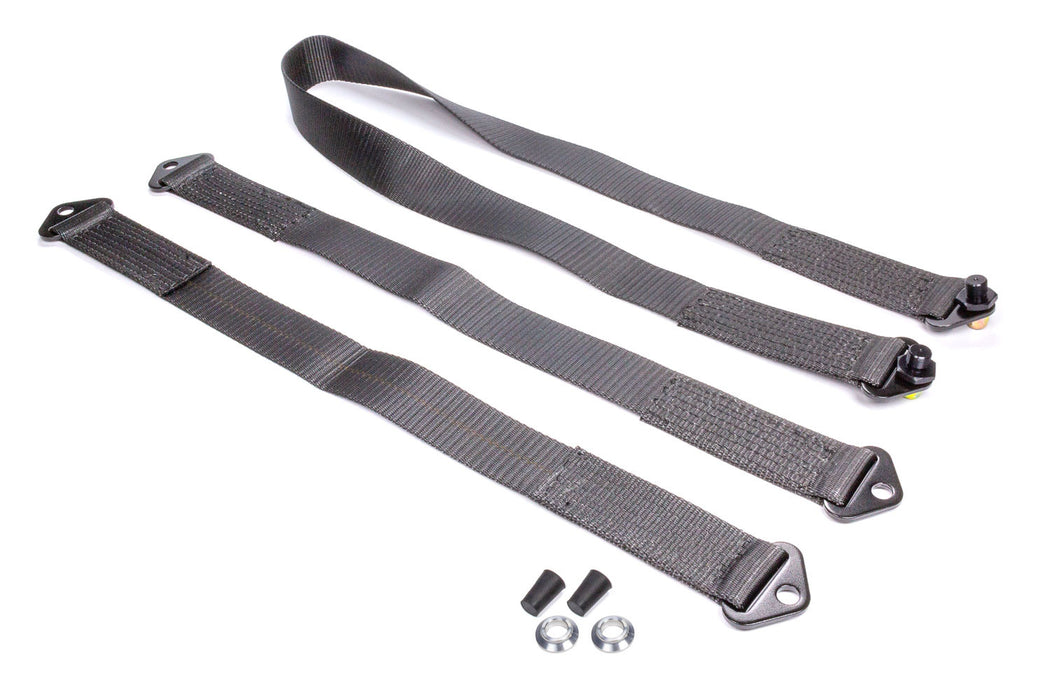 CROW SAFETY GEAR SP-57 Tethers For Sprint Car Non-Wing Chassis