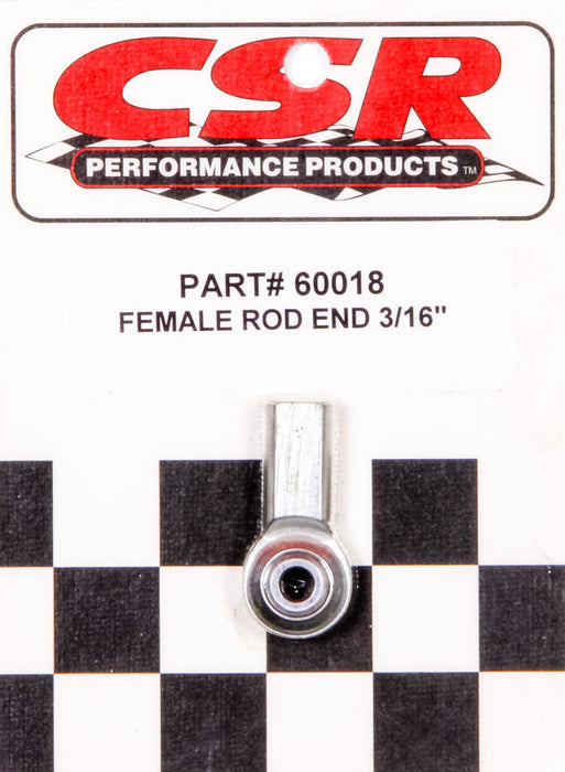 CSR PERFORMANCE 60018 3/16in Female Rod End