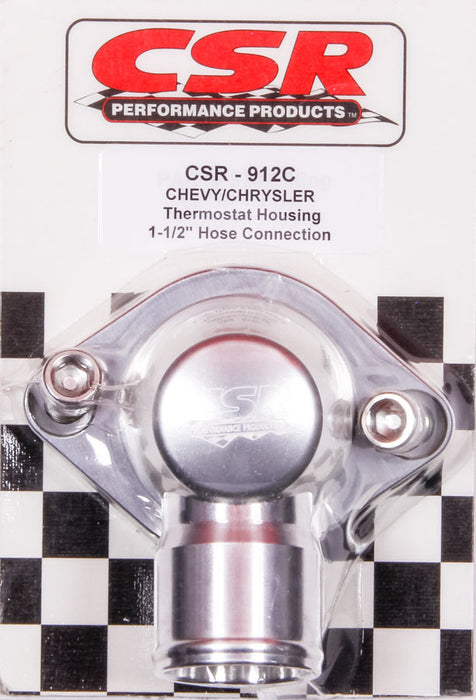 CSR PERFORMANCE 912C Swivel Thermostat Hsng. GM & Mopar 1-1/2in Hose