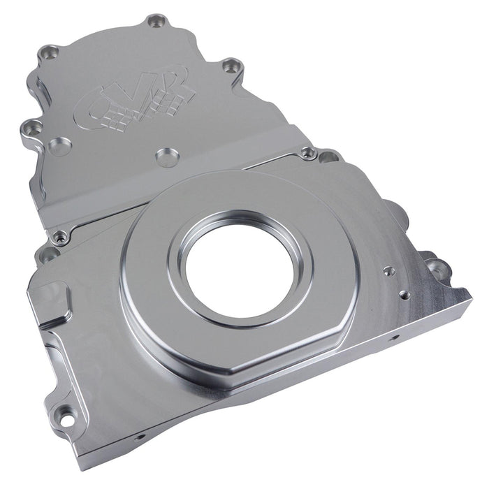 CVR PERFORMANCE TC2327CL GM LS Billet Timing Cover 2-Piece Clear