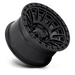 Fuel 1PC D83217908445 D832 17X9 6X5.5 BLK-OUT -12MM - Truck Part Superstore