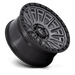 Fuel 1PC D83520908450 D835 20X9 6X5.5 M-GNMTL-BLK-RG 1MM - Truck Part Superstore