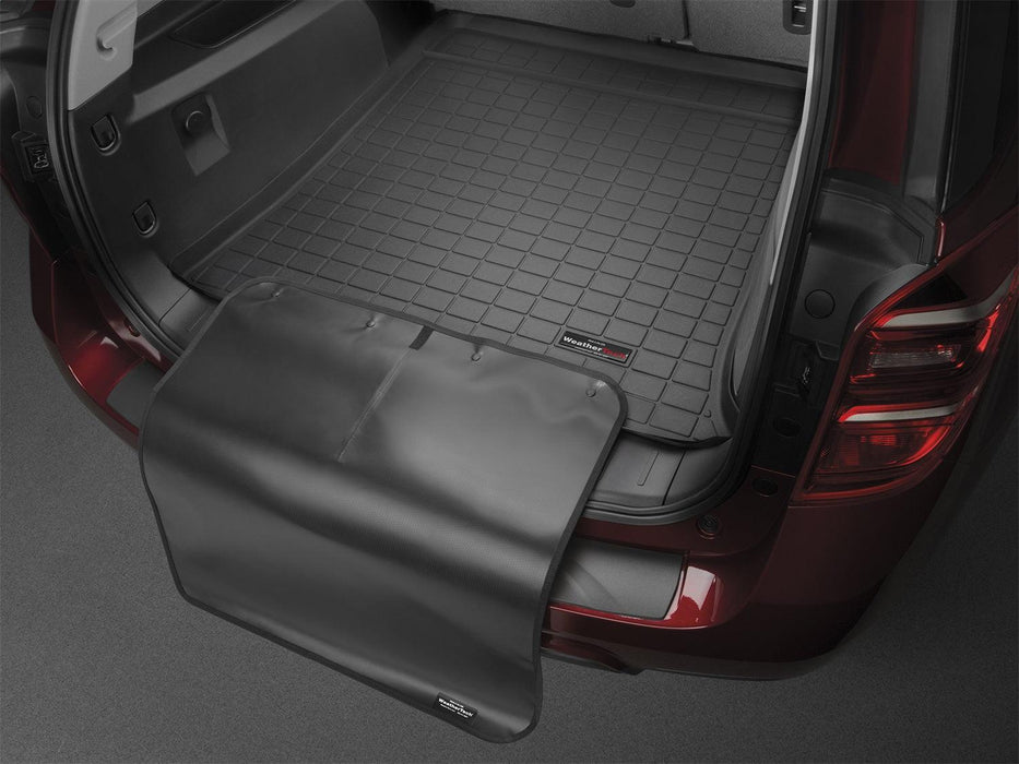 Weathertech 411290SK - Cargo Liner w/Bumper Protector Tan Behind 2nd Row Seating - Truck Part Superstore