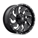 Fuel 1PC D57420909857 D574 20X9 6X135/5.5 GL-BLK-MIL 20MM - Truck Part Superstore