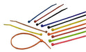 Taylor Cable 43032 Cable Wire Ties; 8 in. Length; Orange; 25 Per Package; - Truck Part Superstore