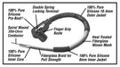 Taylor Cable 79013 409 Spiro-Pro 10.4mm Ignition Wire Set - Truck Part Superstore