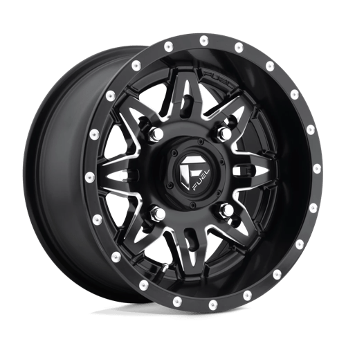 Fuel UTV D5671570A644 D567 15X7 4X137 MT-BLK-MIL 13MM - Truck Part Superstore