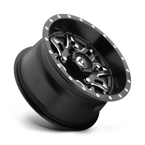 Fuel UTV D5671570A544 D567 15X7 4X156 MT-BLK-MIL 13MM - Truck Part Superstore