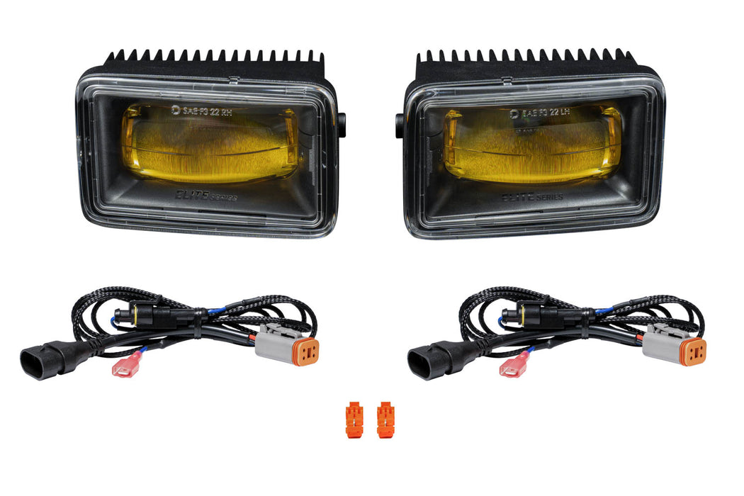 Diode Dynamics DD5174P-esf-1322 Elite Series Fog Lamps for 2017-2022 Ford Super Duty Pair, Yellow (3000K) Diode Dynamics - Truck Part Superstore
