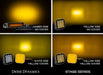 Diode Dynamics DD7219 SS5 LED Pod Cover Yellow Diode Dynamics - Truck Part Superstore