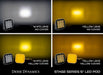 Diode Dynamics DD7219 SS5 LED Pod Cover Yellow Diode Dynamics - Truck Part Superstore