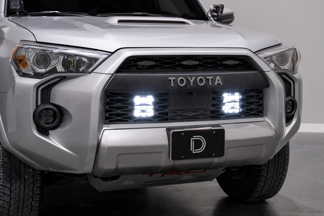 Diode Dynamics DD7550 SS5 Stealth Grille LED Pod Bracket Kit for 2014-2023 Toyota 4Runner Diode Dynamics - Truck Part Superstore