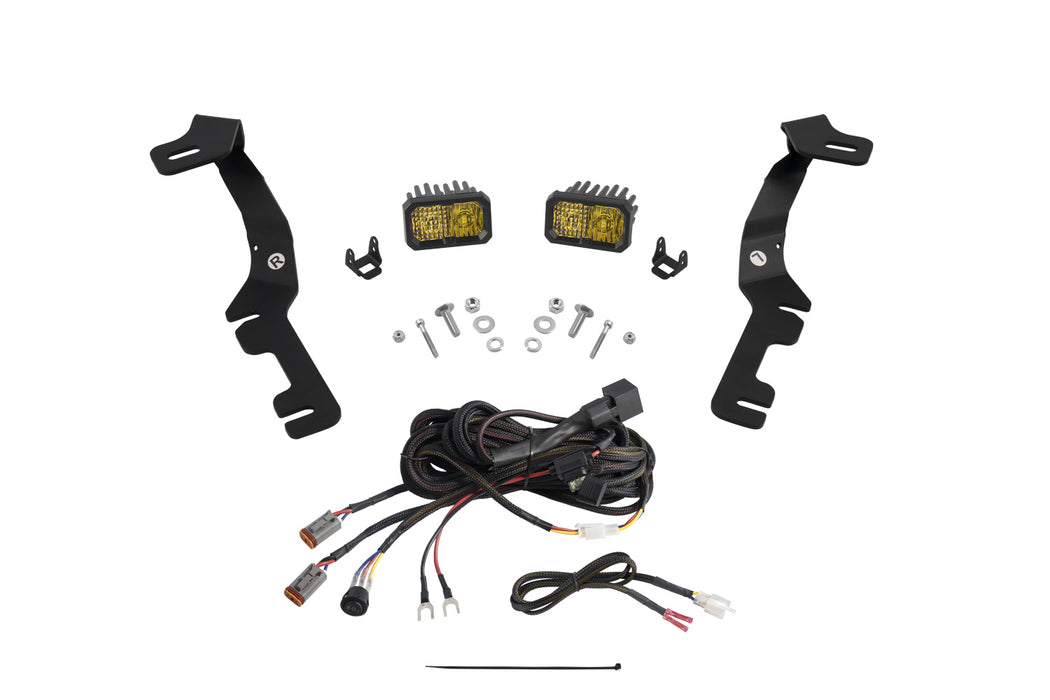 Diode Dynamics DD7596 Stage Series Ditch Light Kit for 2019-Present Ram, C2 Sport Yellow Combo Diode Dynamics - Truck Part Superstore