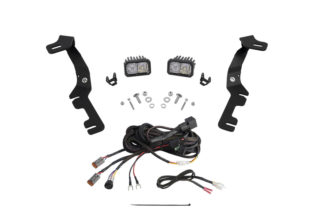 Diode Dynamics DD7597 Stage Series Ditch Light Kit for 2019-Present Ram, C2 Pro White Combo Diode Dynamics - Truck Part Superstore