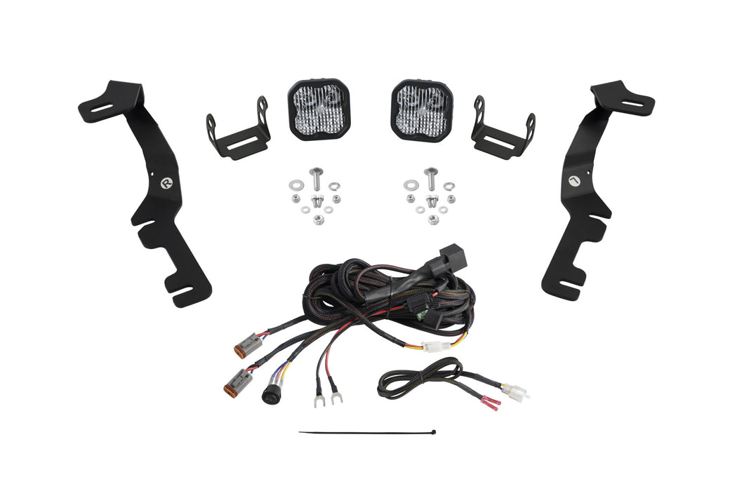 Diode Dynamics DD7599 Stage Series Ditch Light Kit for 2019-Present Ram, SS3 Sport White Combo Diode Dynamics - Truck Part Superstore