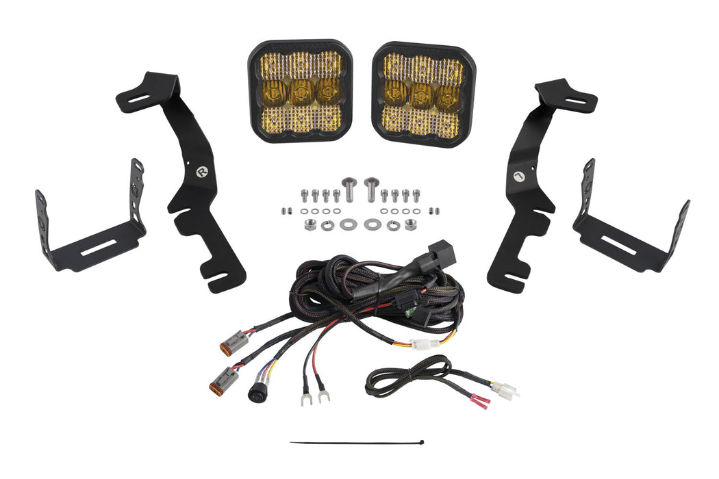 Diode Dynamics DD7606 Stage Series Ditch Light Kit for 2019-Present Ram, SS5 Pro Yellow Combo Diode Dynamics - Truck Part Superstore