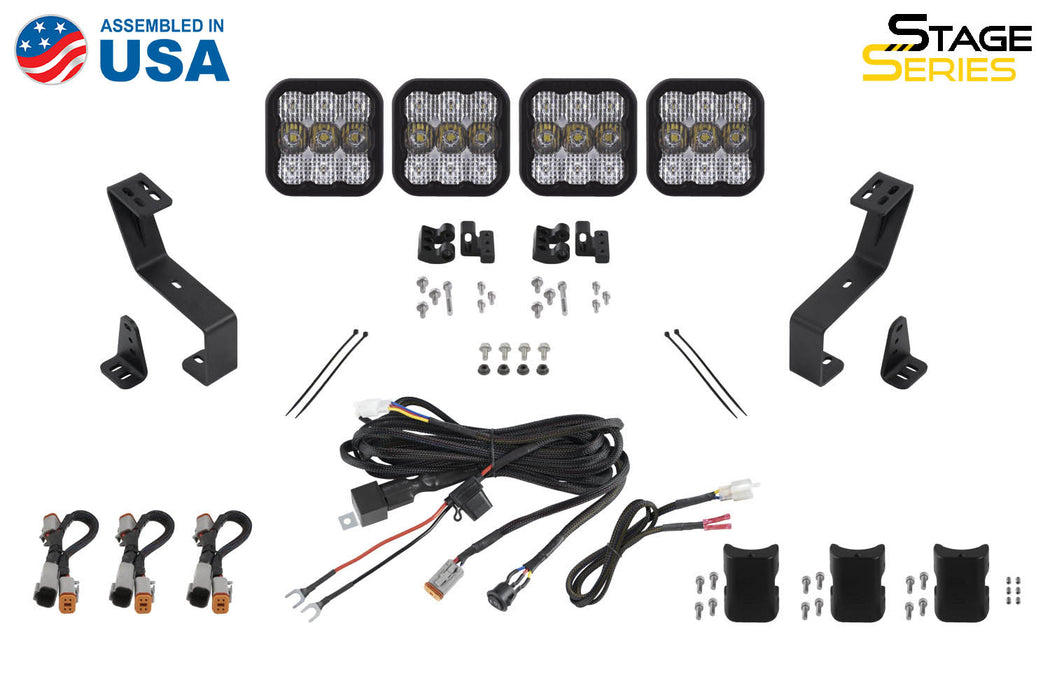 Diode Dynamics DD7607P Stage Series Grille Bracket Kit for 2019-Present Ram Diode Dynamics - Truck Part Superstore