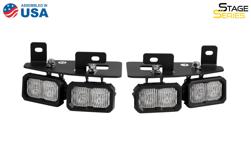 Diode Dynamics DD7621P Stage Series Fog Pocket Mounting Brackets for 2019-Present Ram Diode Dynamics - Truck Part Superstore