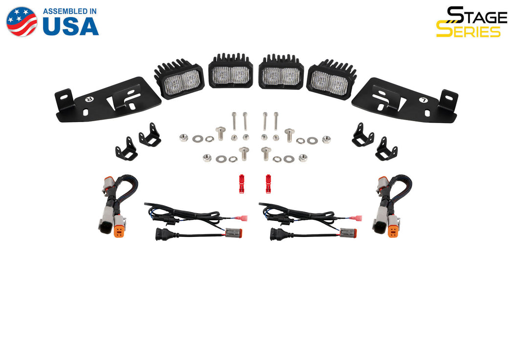 Diode Dynamics DD7621P Stage Series Fog Pocket Mounting Brackets for 2019-Present Ram Diode Dynamics - Truck Part Superstore