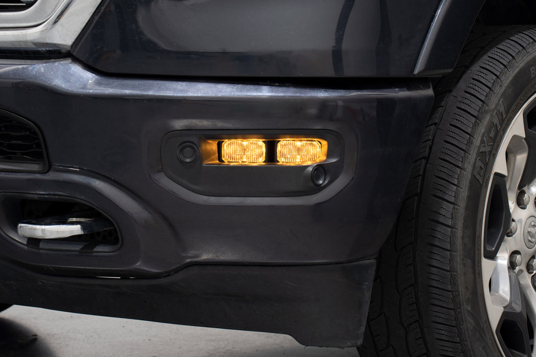 Diode Dynamics DD7623 SSC2 LED Fog Pocket Kit for 2019-Present Ram, Yellow Sport Diode Dynamics - Truck Part Superstore