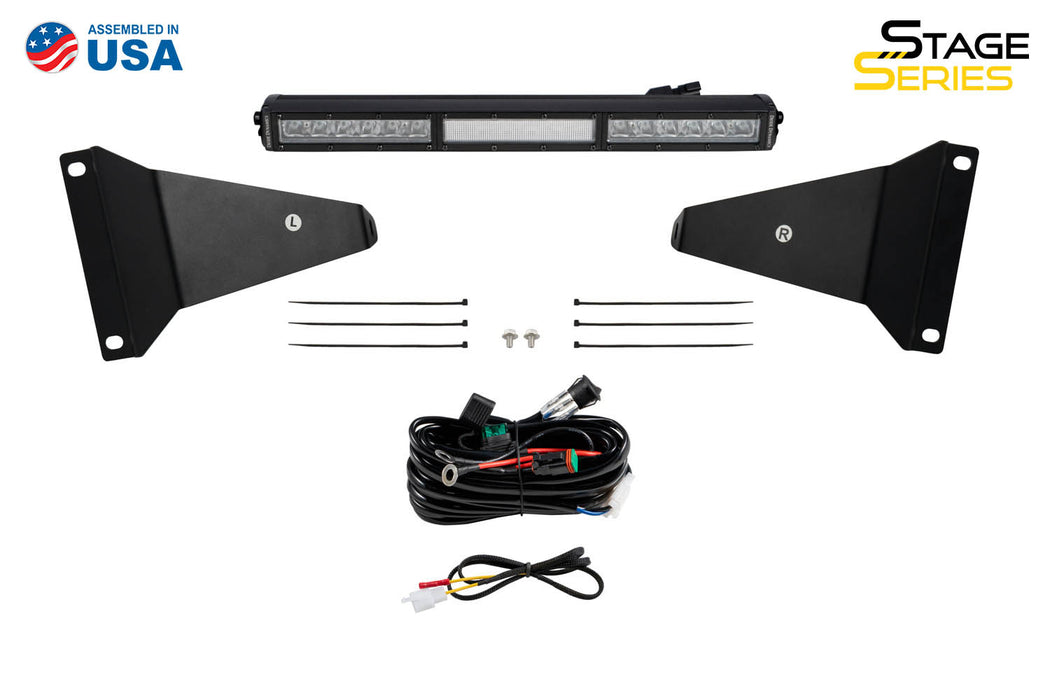 Diode Dynamics DD7628 Stealth Bumper Light Bar Kit for 2019-Present Ram, Amber Combo Diode Dynamics - Truck Part Superstore