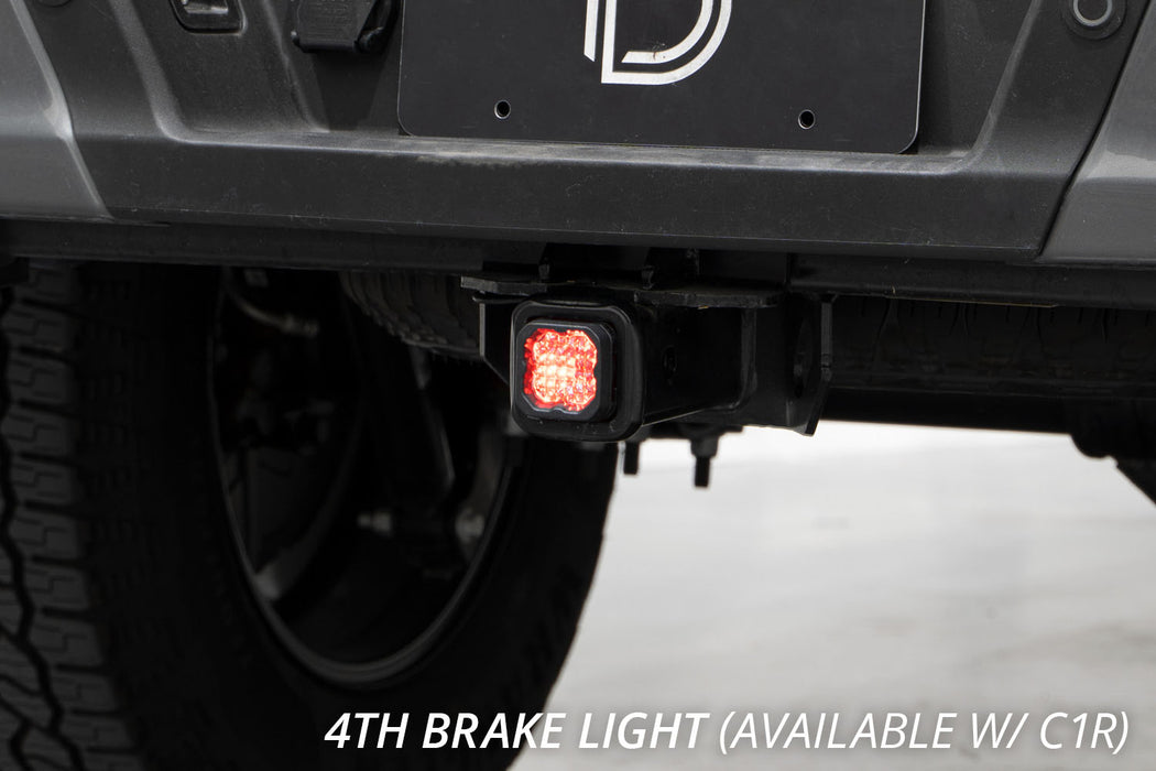 Diode Dynamics DD7646 Hitch Mount LED Pod Reverse Kit for GMC Sierra 1500 2019-2023, C1R Diode Dynamics - Truck Part Superstore