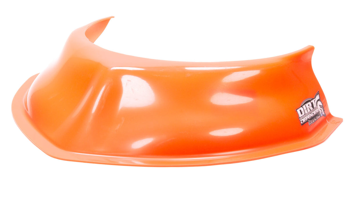 DIRT DEFENDER RACING PRODUCTS 10431 Hood Scoop Neon Red 3.5in Tall